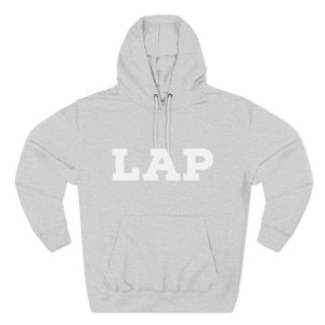 Three-Panel Fleece Hoodie